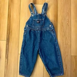 Vintage OshKosh Girl’s Jean Overalls